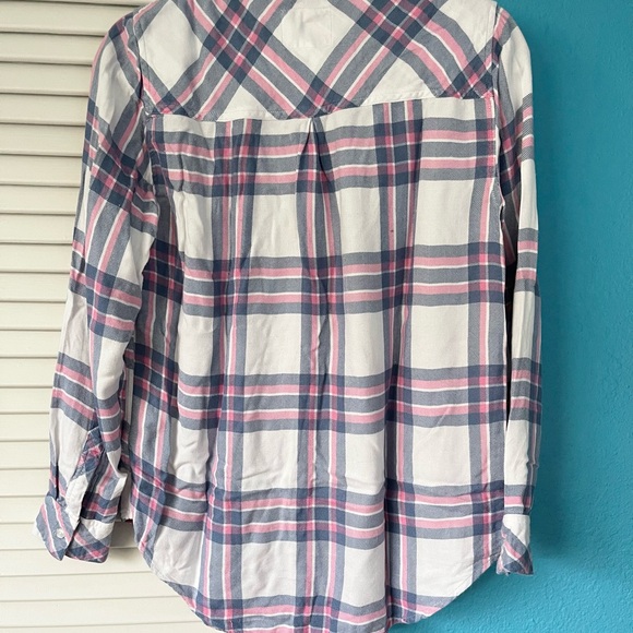 Rails Pink and Blue Plaid Shirt - Picture 5 of 5